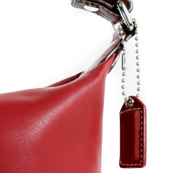 VTG COACH Mini Purse Deep Red Leather Small Purse |  1941 Leatherware Model - Picture 6 of 11